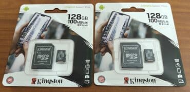 Ковролин: Micro SD 128GB Новые запечатанные Модель Kingston Canvas Select — 1