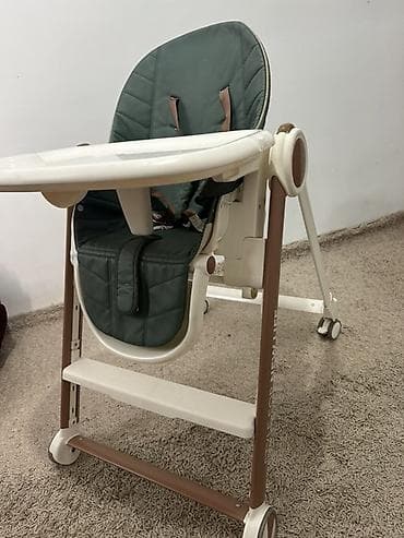 Коляски: Детский стульчик от Happy baby для кормления с регулируемой — 2