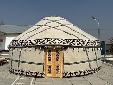 чехол для диванов: Продажа юрты, Каркас Деревянный, 85 баш, Диаметр: 6 метров — 1