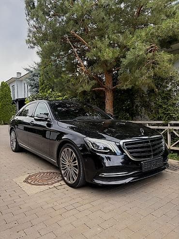 Mercedes-Benz S-Class: 2019 г., 3 л, Автомат, Бензин — 3