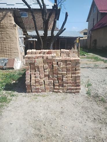 Жженый кирпич, Одинарный, 250×120×65