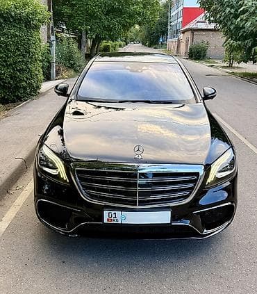 Mercedes-Benz S-Class: 2019 г., 3 л, Автомат, Бензин, Седан