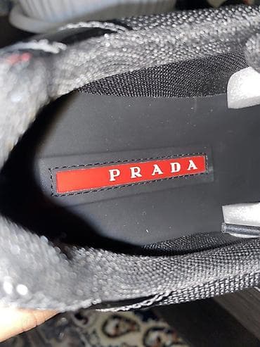 Мужская обувь: Мужские кроссовки, 41, 42, 43, Prada, Новый, цвет - Черный — 3