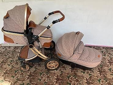 Детский комплект для малышей: ходунки + коляска 2 в 1 1) Ходунки Baby