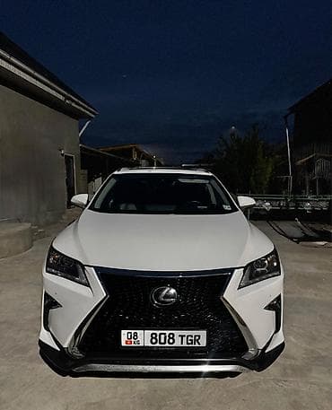 Lexus RX: 2018 г., 3.5 л, Автомат, Бензин, Кроссовер