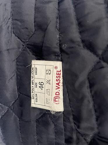 рубашка 48: Мужское пальто D. Vassel, размер 46. на рост 165+ и вес 68кг+ — 3