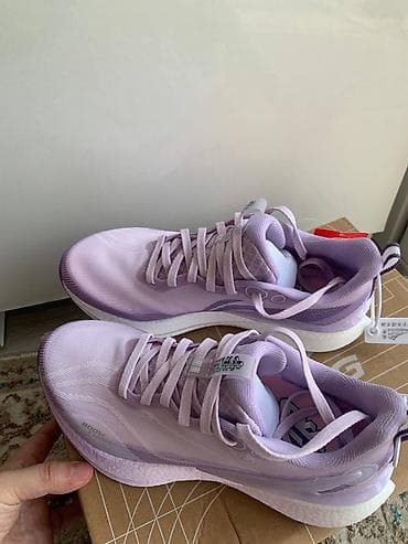 adidas 38: Кроссовки для бега/фитнеса в сиреневом цвете. - Легкий дышащий верх — 2