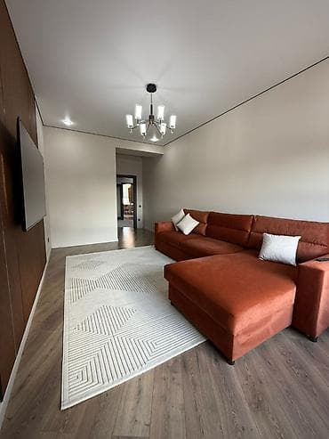 нурзаман квартиры: 3 комнаты, 107 м², Элитка, 13 этаж, Дизайнерский ремонт — 2