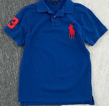 ralph lauren футболки мужские: Мужская футболка, S, Polo Ralph Lauren, Б/у, цвет - Синий, Самовывоз, Платная доставка — 3