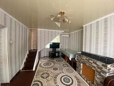женская баня: Продается дом 76 м² с участком 6 соток - 125т$ Дом построен из кирпича — 4