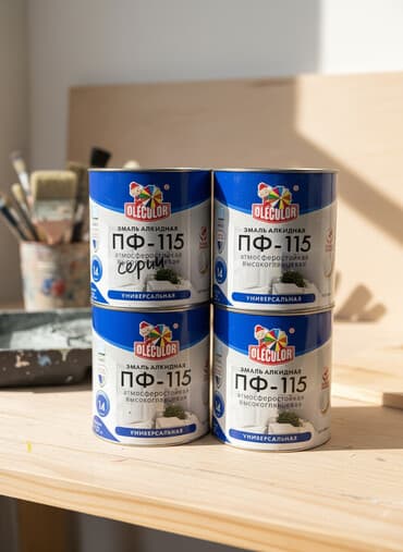краска на авто: Предлагаем универсальную алкидную эмаль ПФ-115 от OLECULOR — 1