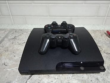 Playstation 3 Slim 500 gb. Приставка прошитая, последней версией — 1