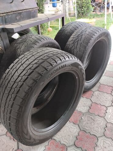 шинный центр в бишкеке: Шины 285 / 50 / R 20, Зимняя шипованная, Б/у, Комплект, Внедорожные (АТ/МТ), Япония, Dunlop — 4