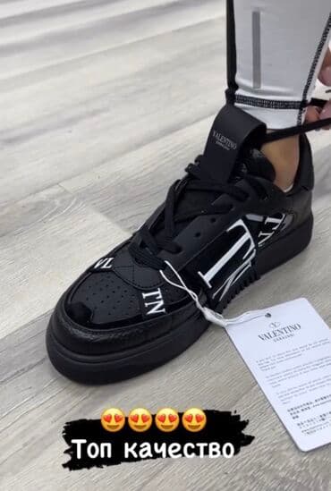 валентино обувь: Мужские кроссовки, 39, Valentino, Новый, цвет - Черный, Самовывоз — 2