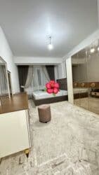 эксклюзивная деревянная мебель: Современный комплект мебели для спальни Состав: - Двуспальная кровать — 2