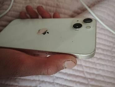 xiaomi note: IPhone 13, Б/у, 256 ГБ, Белый, Чехол, 78 % — 4