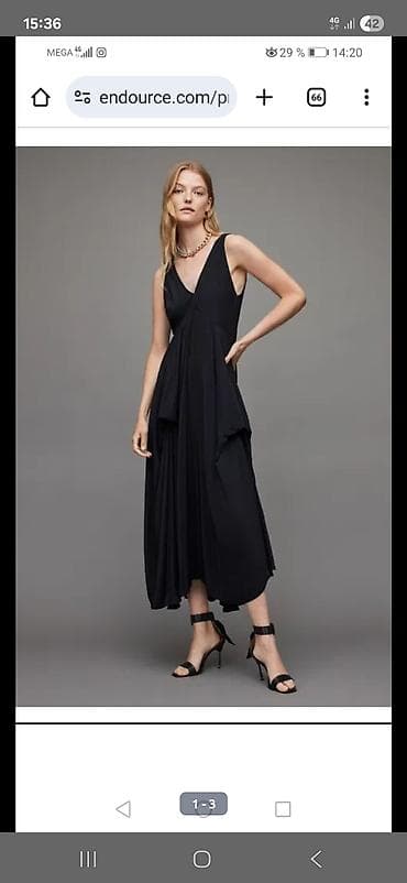 every day: Платье ALl SAINTS DASHA DRESS. размер S подойдет между S и М — 3