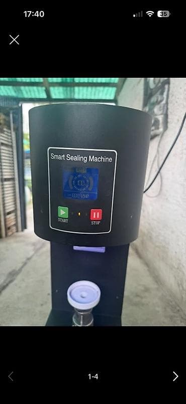 Таңгактоочу жана фасовкалоочу аппараттар: Умный запайщик крышек Smart Sealing Machine - Настольный — 1