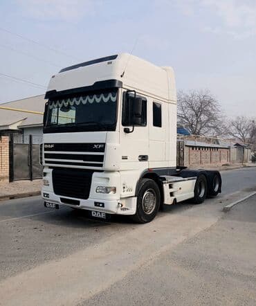 шины бу бишкек оптом: Тягач, DAF, 2005 г., Без прицепа — 2