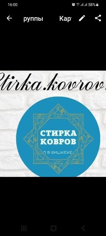 купить оборудование для стирки ковров: Стирка ковров, | Палас, Ала-кийиз, Шырдак, Самовывоз, Бесплатная доставка — 4