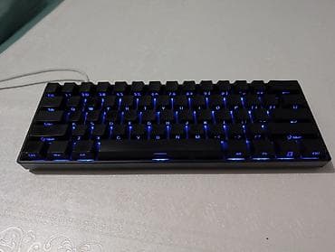 Клавиатура, Механическая, Проводное подключение, Размер: 60%