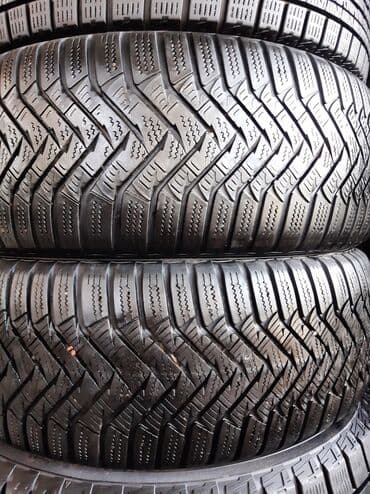 купить бу летнюю резину на 16: Шины, 205/55/16 2шт. Зима, Европа, резина привозная, состояние — 1
