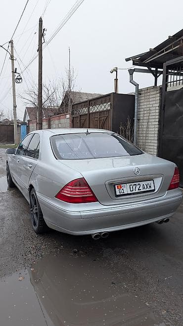 e500 124: Mercedes-Benz S-Class: 2001 г., 5 л, Автомат, Бензин, Седан — 5