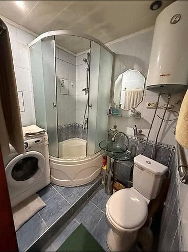 Батирлер: 1 бөлмө, 32 м², 7-мкр 104-серия, 1 кабат, Косметикалык оңдоо — 4