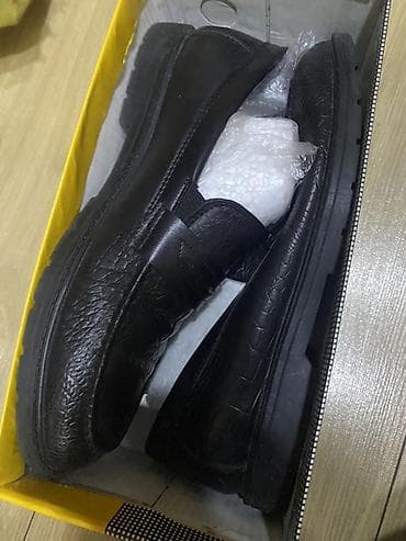 Мокасины и лоферы: Лоферы, 37, LION, Б/у, цвет - Черный — 1