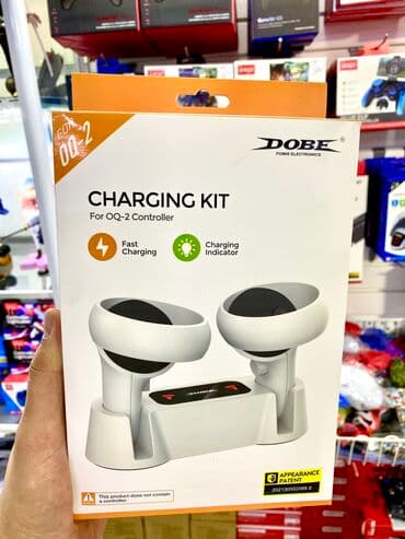 купить руль для пк с коробкой передач и сцеплением бу: Зарядная док-станция для контроллеров Oculus Quest 2, зарядная станция — 1