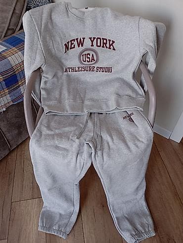 спортивные костюмы теплые: Спортивный серый сет с начёсом за 3490 сом размер L (рост 160-170 см — 2