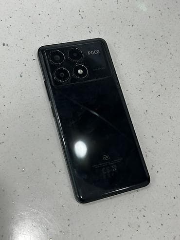argus security systems: Poco X6 Pro 5G, Б/у, 512 ГБ, цвет - Черный, 2 SIM — 2