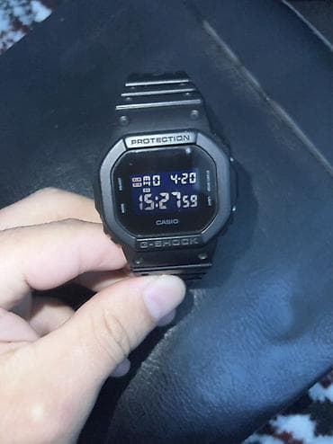 мужские часы g shock: Спортивные часы часы, Casio (G-Shock), Таймер и секундомер, Водонепроницаемые, Унисекс — 1