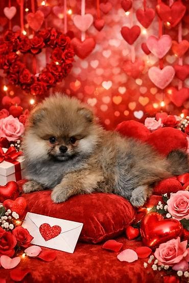 пекинес купить: Шпиц щенки с документами - Круглая мордочка, маленькие ушки - — 1