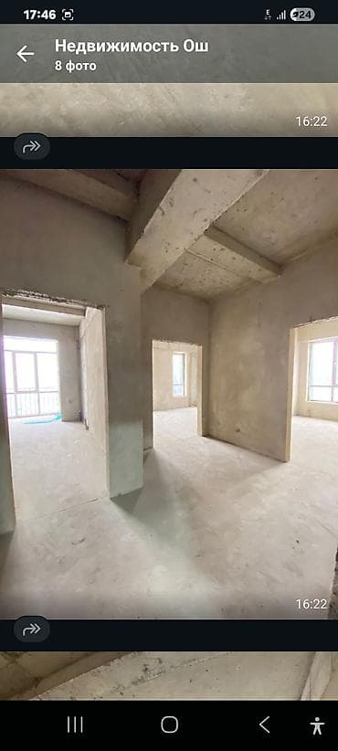 золотой квадрат: 3 комнаты, 88 м², 6 этаж, Готовая ПСО (под самоотделку) — 6