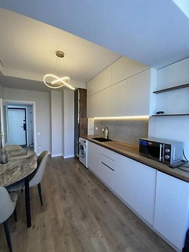 Квартиры: 2 комнаты, 58 м², Тунгуч мкр Элитка, 8 этаж, Евроремонт — 10