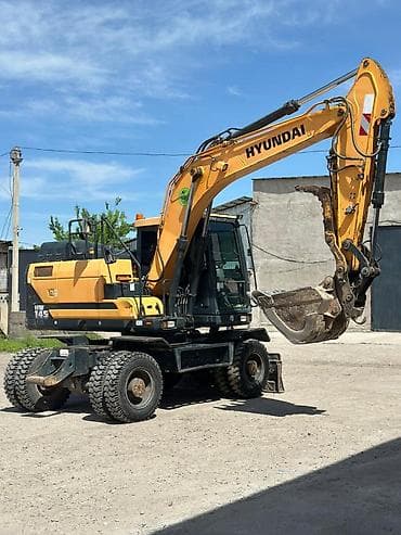 экскаватр: Экскаватор, Hyundai, Колесный — 8