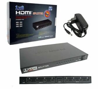 splitter: HDMI Splitter 1x8 Разветвитель HDMI 1x8 — 3