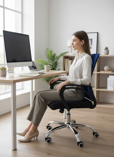 спортивные кресла: 💙 Офисное кресло Chairman 2 • удобная спинка • подлокотники • режим — 1