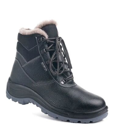 Прокат одежды: Зимние ботинки с мехом, черные натуральная кожа и мех натуральный. - — 3