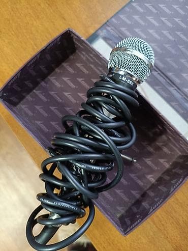behringer b1520: Проводной динамический микрофон Lane LM-580 - Тип: динамический — 3