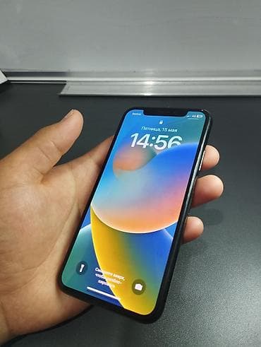 айфон 9 х: IPhone X, Б/у, 64 ГБ, Space Gray, 100 % — 1