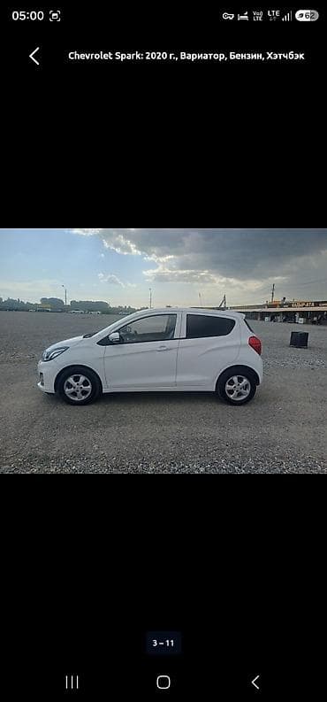 маленькие дешевые машины: Chevrolet Spark: 2019 г., 1 л, Автомат, Бензин, Хэтчбэк — 5