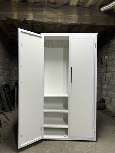 садовая мебель бишкек: Гарнитур для прихожей, Новый, Шкаф, Вешалка, Металл, Платная доставка, цвет - Белый — 2