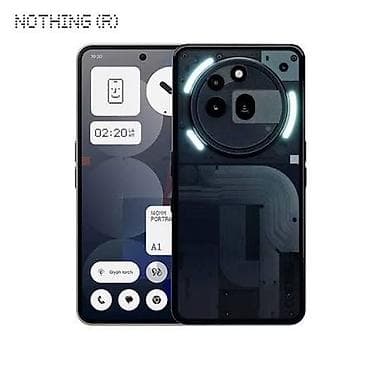 Nothing, Phone 3A Pro, Новый, 256 ГБ, цвет - Черный, 2 SIM, eSIM