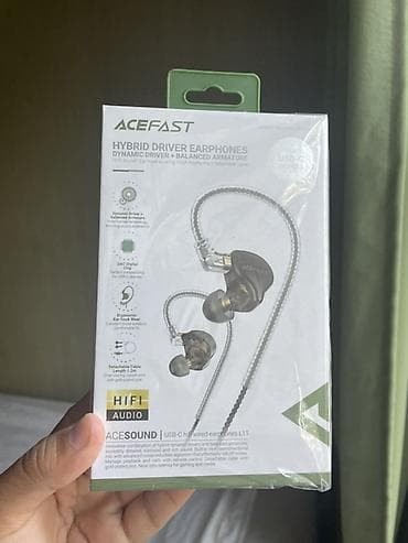 surface pro 8: ACEFAST ACESOUND L11 — проводные гибридные наушники с разъёмом USB‑C — 1