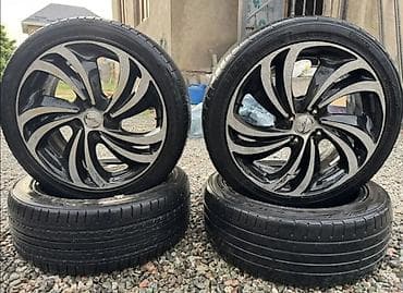Колеса в сборе 215 / 45 / R 17, Лето, Б/у, Комплект, Легковые, Литые, отверстий - 4