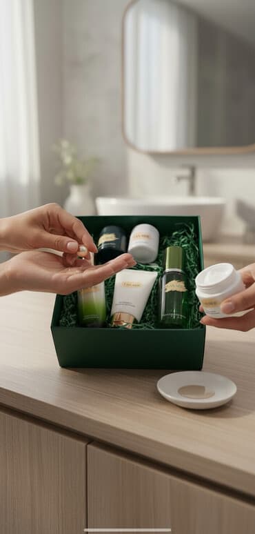 Подарочный набор средств по уходу за кожей LAN MER. В набор входят: -