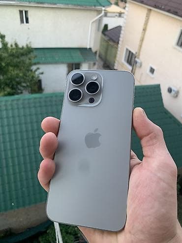 iphone 11 pro: IPhone 15 Pro Max, Б/у, 256 ГБ, Natural Titanium, Защитное стекло, Коробка, Чехол, 84 % — 7