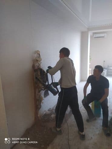 резка кирпича: Демонтажные работы любых масштабов, пробитие проёмов и усиление — 30